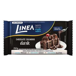 Cobertura de Chocolate LINEA Dark 250g