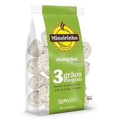 Pão de Queijo MINEIRINHO Multigrãos 400g