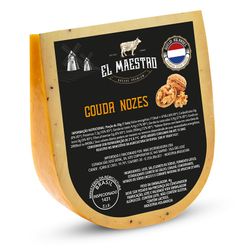 Queijo Gouda EL MAESTRO com Nozes Cunha kg