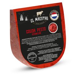 Queijo Gouda EL MAESTRO Pesto Vermelho Cunha kg