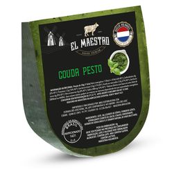 Queijo Gouda EL MAESTRO Pesto Verde Cunha kg