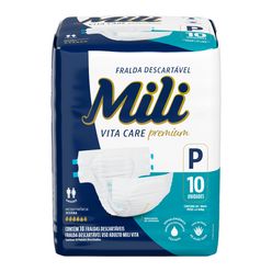 Fralda para Incontinência MILI Vita Care Premium P com 10 unidades