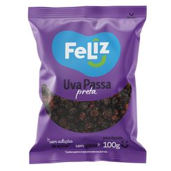 Uva Passa Preta FELIZ 100g