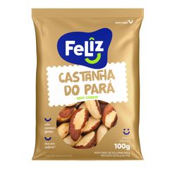 Castanha do Pará Sem Casca FELIZ 100g