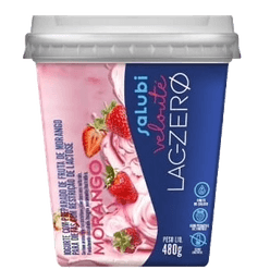 Iogurte SALUBI Veloute Morango Zero Lactose 480g