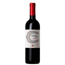 Vinho Tinto Chileno CASA SILVA CINCO MANOS Classic Carménére 750ml