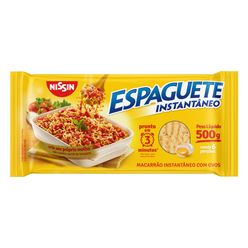 Macarrão Instantâneo NISSIN Espaguete T-3 500g