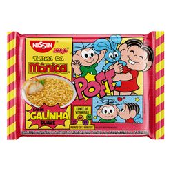 Macarrão Instantâneo NISSIN Turma da Mônica Galinha 85g