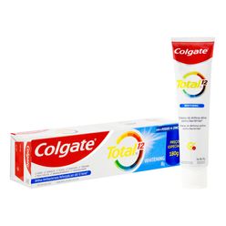 Creme Dental COLGATE Total 12 Whitening Antibacteriano 180g Novo Preço Especial
