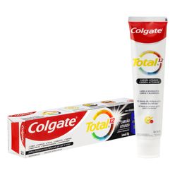 Creme Dental COLGATE Total 12 Carvão Ativado 180g Preço Especial