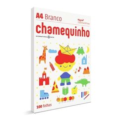 Papel A4 CHAMEQUINHO com 100 Folhas