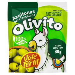 Azeitona VALE FÉRTIL Olivito Sem Caroço 30g