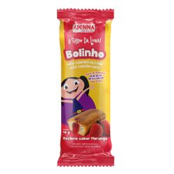 Bolinho AMINNA O Show da Luna Baunilha com Recheio de Morango sem Glúten e sem Leite 40g