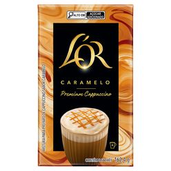 Cappuccino LOR Premium Caramelo com 8 Sachês