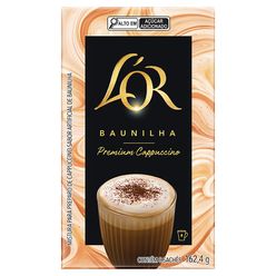 Cappuccino LOR Premium Baunilha com 8 Sachês