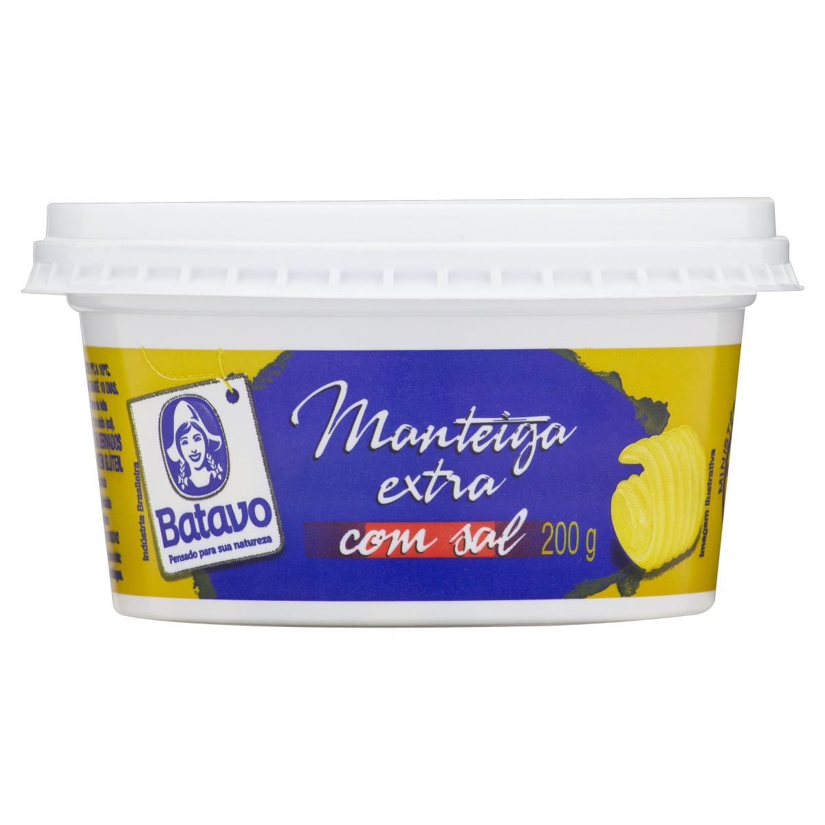 Manteiga Batavo Extra com Sal Pote 200g