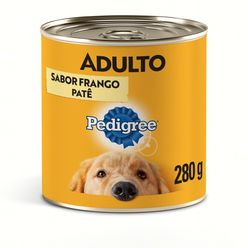 Ração úmida Pedigree Para Cães Patê De Figado Lata Adulto 280g