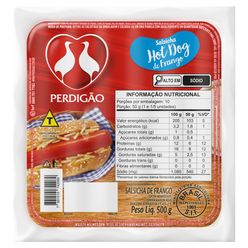 Salsicha De Frango Perdigão Cry-o-vac 500g