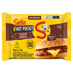 Hot Pocket Sadia X-burguer Barbecue 145g