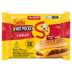 Hot Pocket Sadia X-burguer 145g