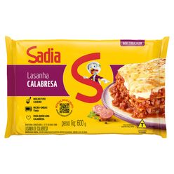 Lasanha Sadia Calabresa 600g