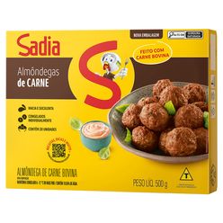 Almôndega Bovina Sadia 500g