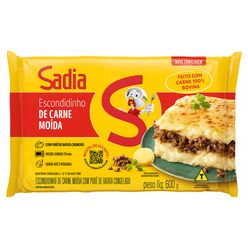 Escondidinho Sadia Carne Com Purê De Batata 600g