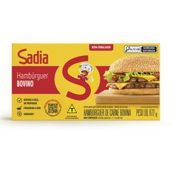 Hambúrguer Bovino SADIA 672g