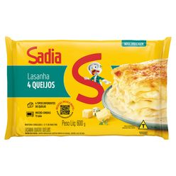 Lasanha SADIA 4 Queijos 600g