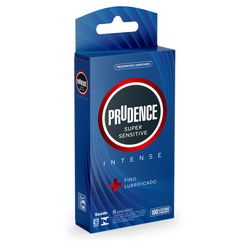 Preservativo PRUDENCE Super Sensitive Intense com 6 unidades