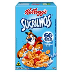 Cereal Sucrilhos 60% menos açúcares 170g