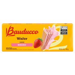 Biscoito BAUDUCCO wafer morango 140g