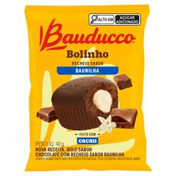 Bolinho BAUDUCCO Chocolate com Recheio de Baunilha 40g