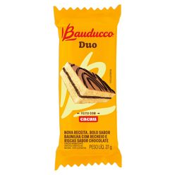 Bolinho Duo BAUDUCCO Chocolate 27g