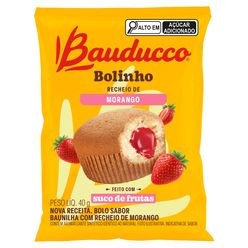 Bolinho BAUDUCCO baunilha, morango pacote 40g