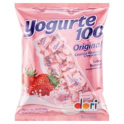 Bala DORI Yogurte 100 Morango 100g