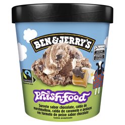 Sorvete BEN&JERRY'S Phish Food 458ml