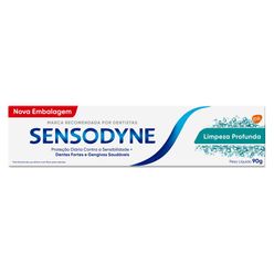 Creme Dental SENSODYNE Limpeza Profunda 90g