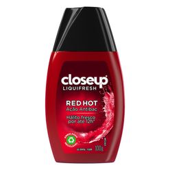 Gel Dental Close Up Liquifresh Red Hot 100g