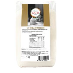 Farinha de Trigo Di Grano Duro MOLINO GATTI N.92 Semola Rimacinata 1kg