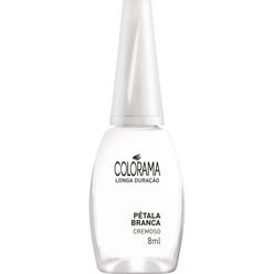 Esmalte Cremoso COLORAMA Pétala Branca 8ml