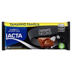 Chocolate LACTA Diamante Negro Tamanho Familía 145g