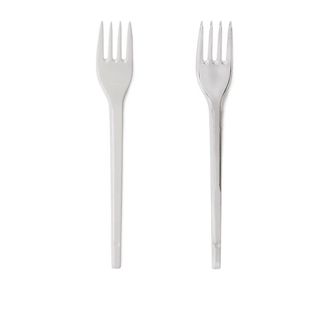 Encontraproduto.com.br - Garfo Strawplast Refeição Pacote com 50 unidades