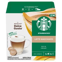 Café STARBUCKS Latte Macchiato com 10 Cápsulas 107.5g