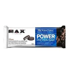 Barra de Proteína MAX TITANIUM Power Protein Bar Cookies 90g