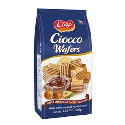 Wafer LAGO Ciocco Crema Cacao e Nocciola 400g