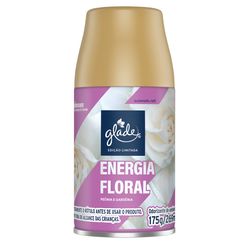 Refil Desodorizador GLADE Energia Floral Peônia e Gardênia 269ml