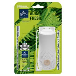 Aparelho Desodorizador GLADE Aura Fresh Notas de Eucalipto e Madeira Tropical + Refil