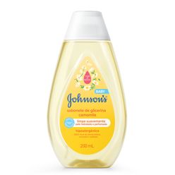 Sabonete Líquido JOHNSONS Baby Glicerina Camomila 200ml