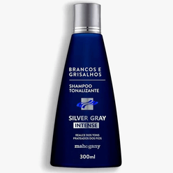 Shampoo Tonalizante MAHOGANY Silver Gray Intense Brancos e Grisalhos 300ml